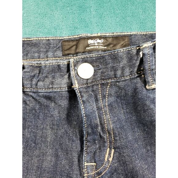 Mossimo Jeans Size 10 Womens Blue Stretch Denim Ladies Pants Mid Rise Bootcut - Picture 7 of 13